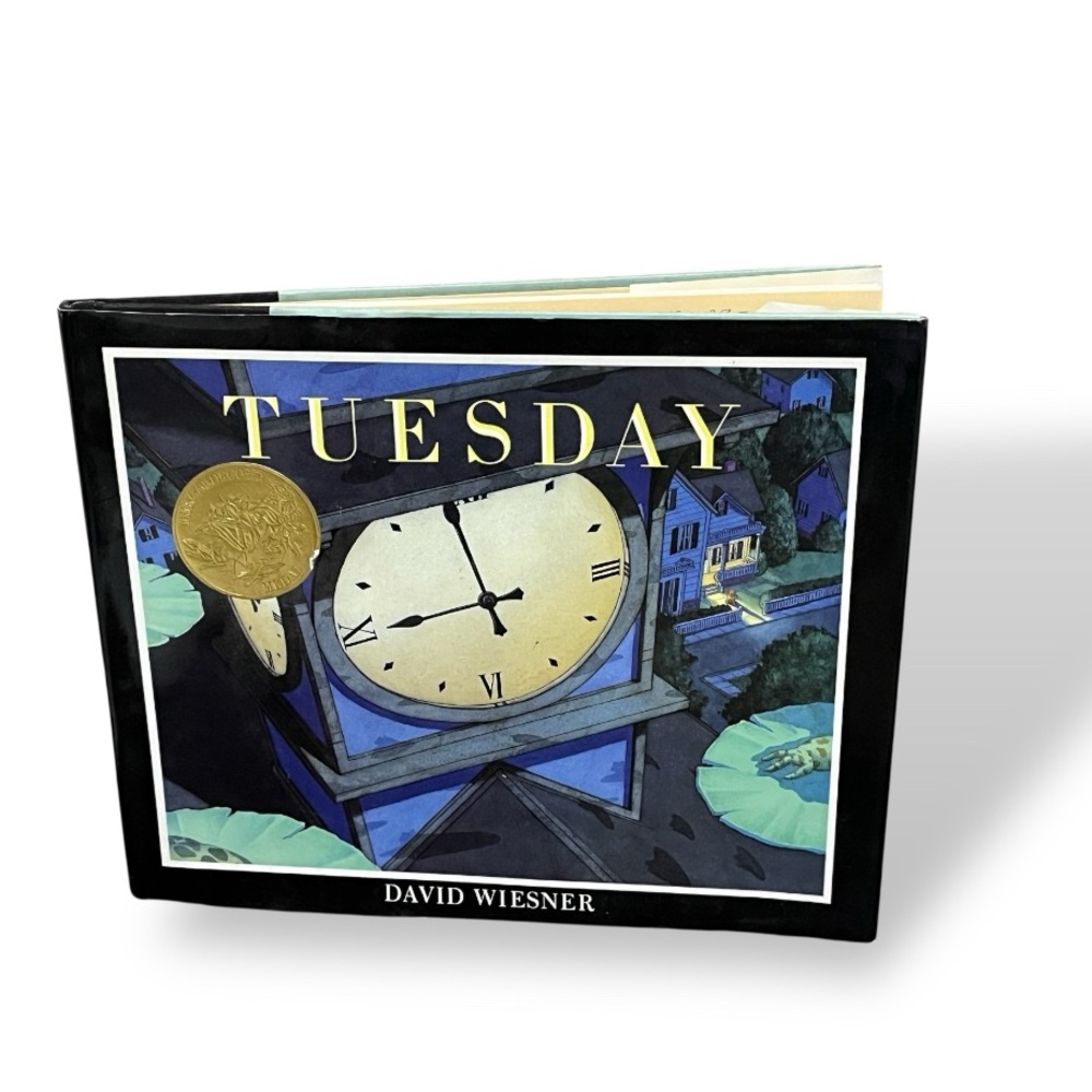 Tuesday by David Wiesner Illustrated Picture Book Hardcover Kids 1991 90s